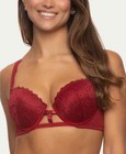 Jezebel Women's 32C Sun Dried Tomato Strappy Front Underwire Push-Up Bra