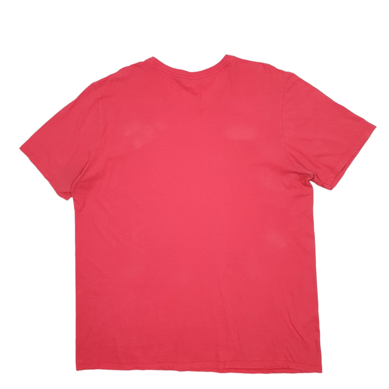 NIKE Red T Shirt Tee Short Sleeve Cotton Blend Mens XL image 2