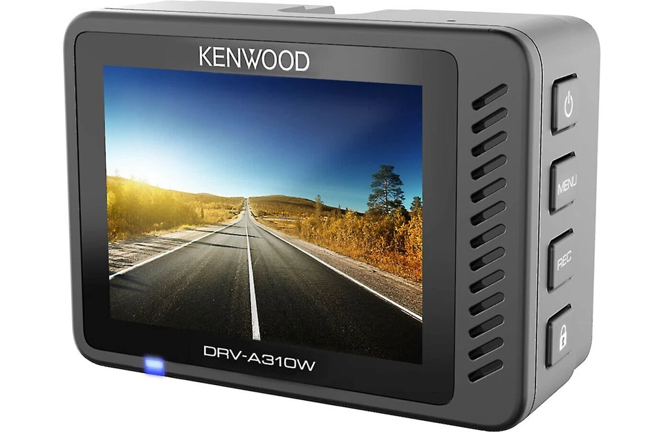 Kenwood DRV-A310W HD dash cam with 2" display, GPS, and Wi-Fi - Image 4 of 4