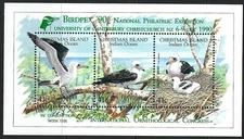 1990 Christmas Island SG # 315 Birdpex '90 Stamp Expo mini sheet Mint MUH MNH