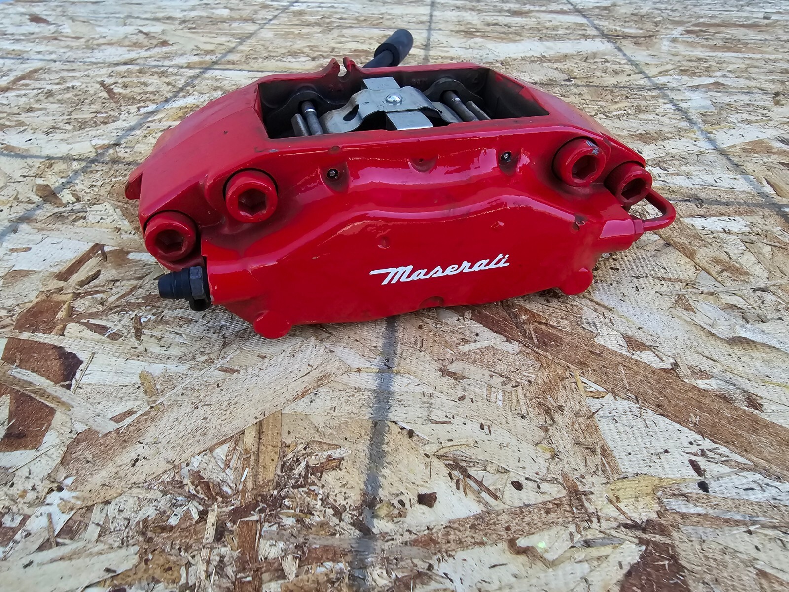 REAR LEFT SIDE BRAKE CALIPER BREMBO OEM 36k 08-19 MASERATI GRANTURISMO M145
