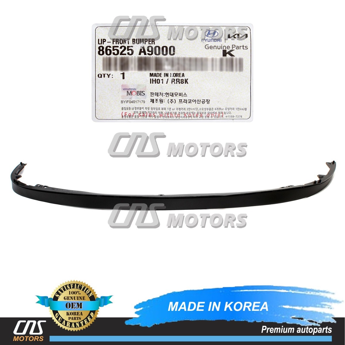⭐Genuine⭐Front Bumper Lower Lip Spoiler For 2015-2018 Kia Sedona