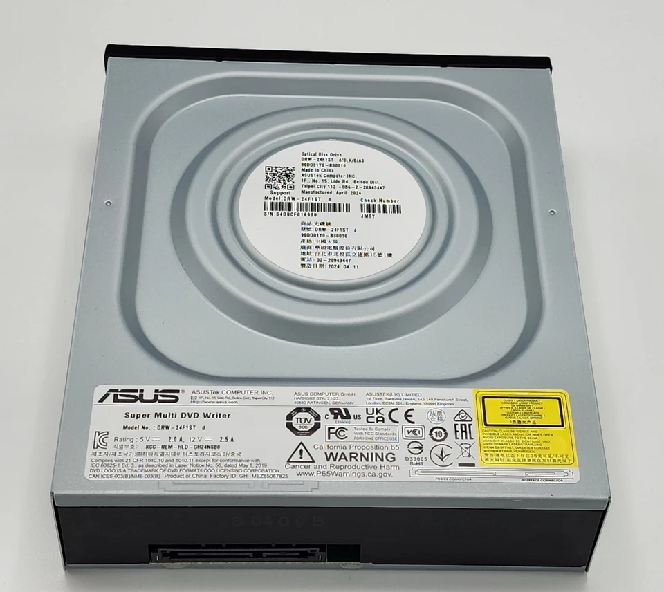ASUS DRW-24F1ST Multi DVD Writer Internal - OEM Pack - Image 2 of 4