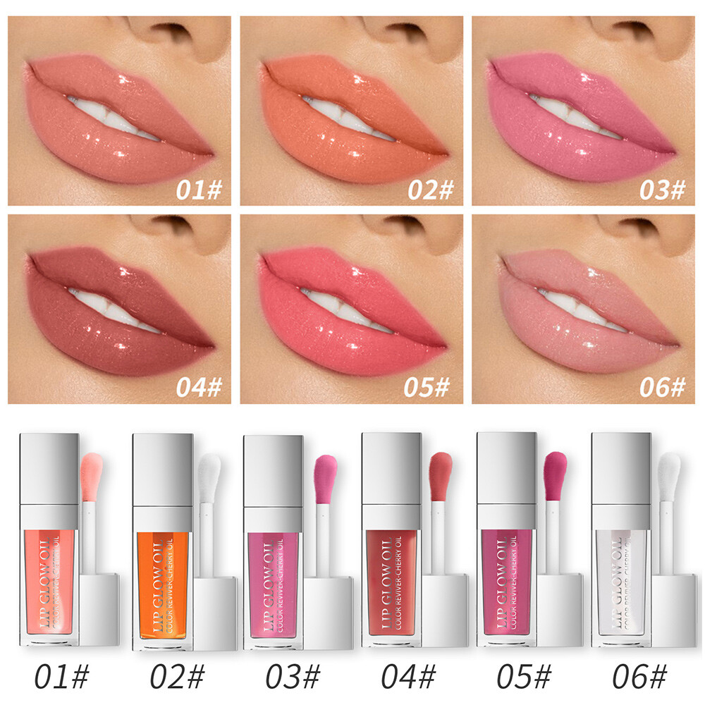 Glitter Lip Plumping Gloss with Nourishing Oil for Shine & Care-image