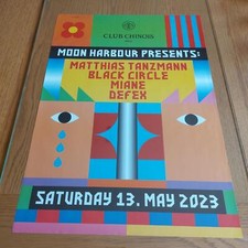 MOON HARBOUR 13/05/23 @ CLUB CHINOIS IBIZA 2023 - IBIZA CLUB POSTERS - DJ