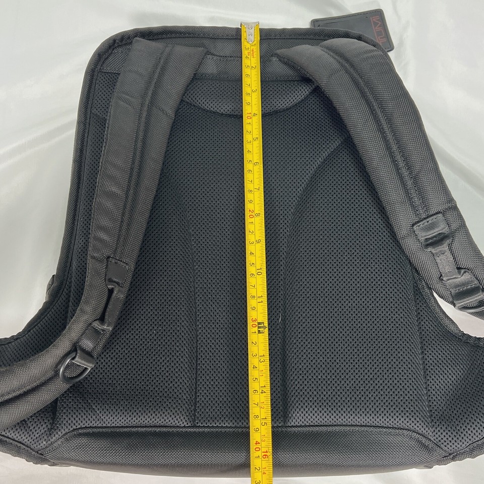 TUMI 26177DH ALPHA SLIM SOLUTIONS BRIEF PACK Black Backpack eBay