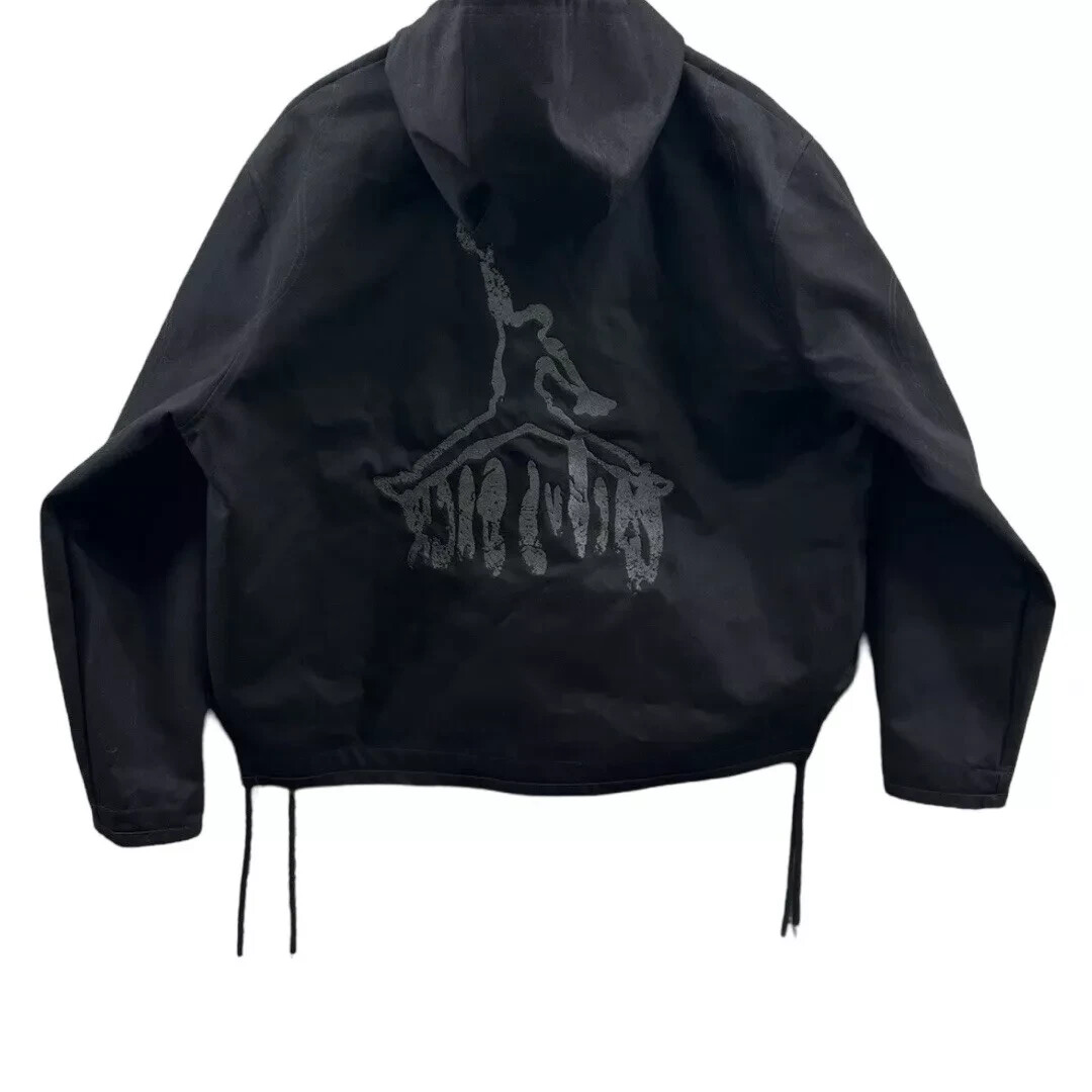 Air Jordan x Travis Scott 1/2 Zip Jacket 'Black DZ5488-010 Mens