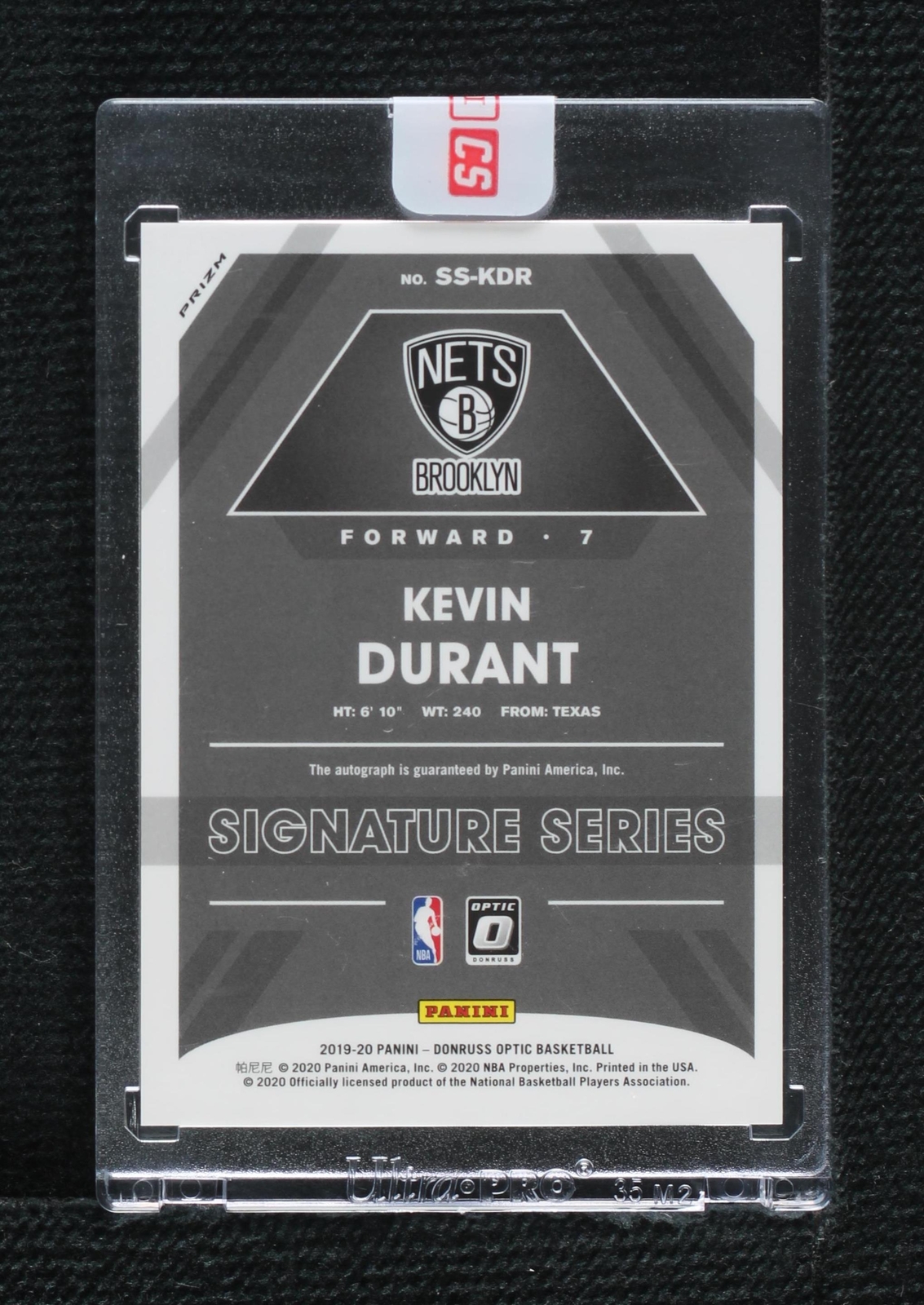 2019-20 Panini Donruss Optic - Kevin Durant #SS-KDR for sale | eBay