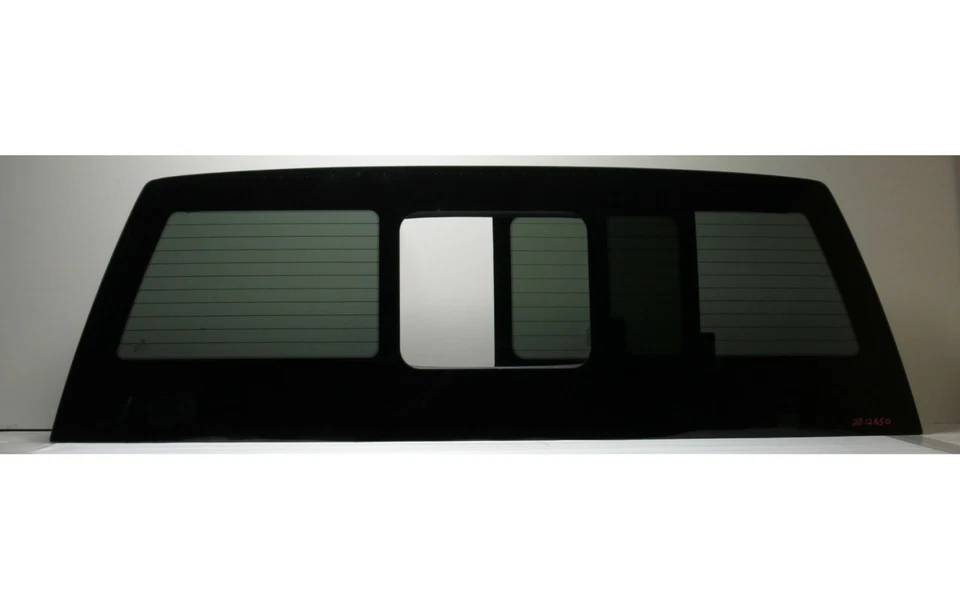 Fits 2017-2025 Ford F250 F350 Back Glass Manual Sliding Window / Heated + 2Glues - Image 2 of 4