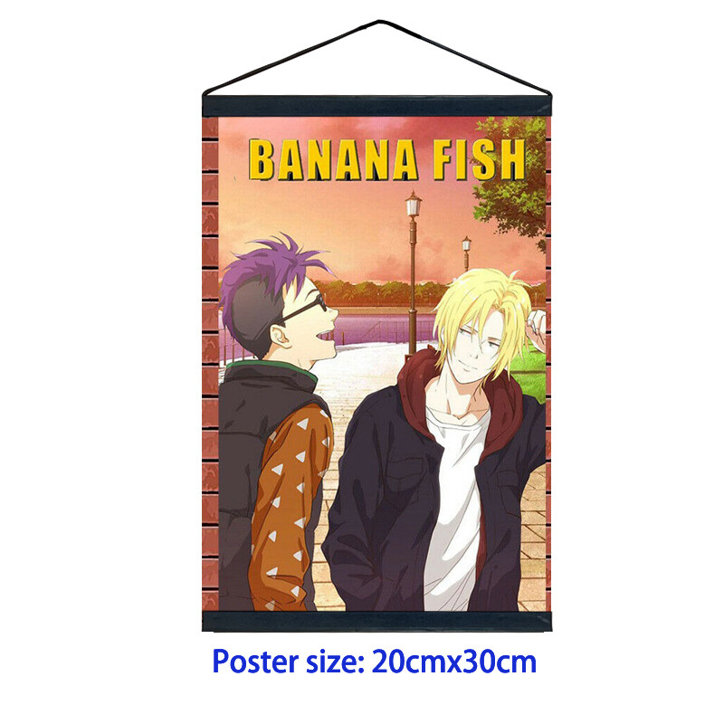 Banana Fish Ash Lynx Eiji Okumura Card Anime Poster for Sale by kino-san