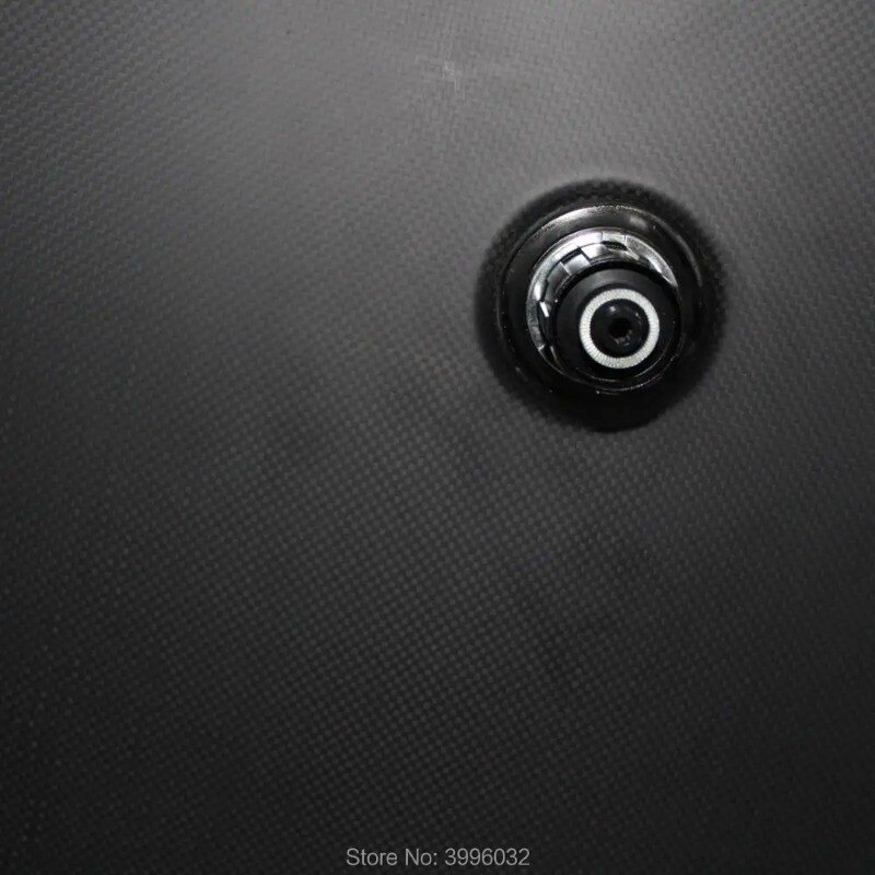 Ruota a disco 700C per bici da strada o pista in carbonio foto 4