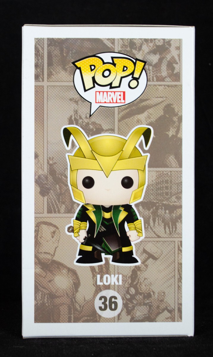 Funko Pop! Marvel Loki #36 w/ Protector Hot Topic Exclusive