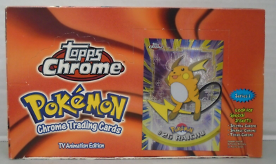 TOPPS POKEMON SERIES ONE CHROMIUM TRADING CARD PACK BOOSTER NEW SEALED U.S. | eBay TOPPS POKEMON SERIES ONE CHROMIUM TRADING CARD PACK BOOSTER NEW SEALED U.S. | eBay
