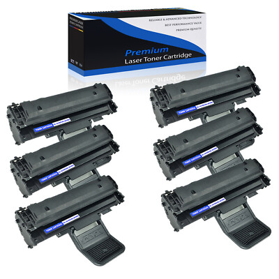 6PK TONER FOR DELL 1100 1110 SAMSUNG ML1610D3 ML 2010 ML 2510 SCX 4521D3 3K HY