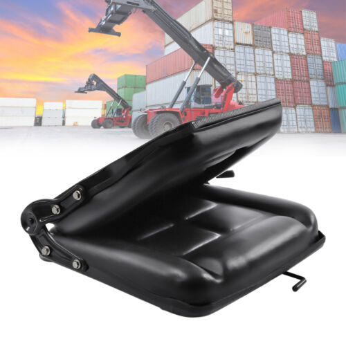 Universal Gabelstaplersitz klappbar PVC Traktorsitz Mähsitz verstellbare Rückenlehne - Bild 2 von 11