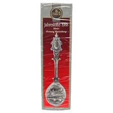 WMF Zinn Jahresl&ouml;ffel 1988 Festung Marienberg L&ouml;ffel Deko Limitierte Auflage NEU