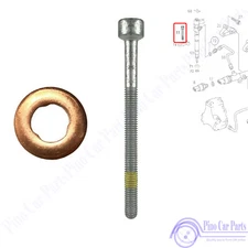 1x Fuel Injector Seal Screw Nozzle Holder Bolt Washer Mercedes 98-14 A6119900122