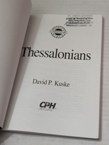 The People's Bible Commentary Thessalonians Paperback Church Library 119pg (BM) - Picture 2 of 4