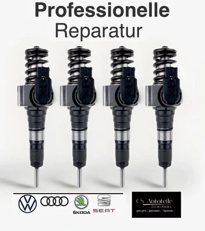 4 X VW Audi Skoda 2.0 TDI 170PS BRD BMN BMR Pumpedüse Düse 03G130073T 03G130073M - Bild 2 von 4