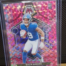 2024 PANINI MOSAIC MALIK NABERS ROOKIE MOSAIC PRIZM #306 NEW YORK GIANTS NFL
