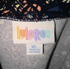 NWT LULAROE Cassie Sz XL Blue, Orange, White, Navy,  Geometric Pencil Skirt  — photo 5