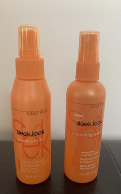 2x Matrix Sleek Look Lockout Smoothing Water-Free Lockdown Spray Bottle 4.2oz
