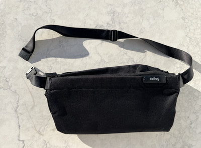 Bellroy Unisex Black Melbourne Sling Crossbody Bag 7L
