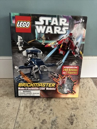Lego Star Wars Brickmaster Book | 240 bricks and 2 minifigures