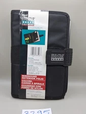 Vintage 1990s Small Mead Five Star Day Student Planner Personal Organizer Black