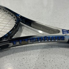 Wilson Titanium Pro Alloy Lightweight Tennis Racquet 4"LO Grip w/Original Case