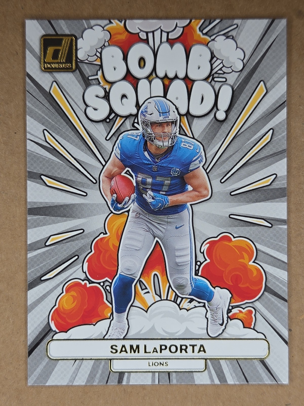 Sam LaPorta Panini Donruss Bomb Squad #BS28 Base