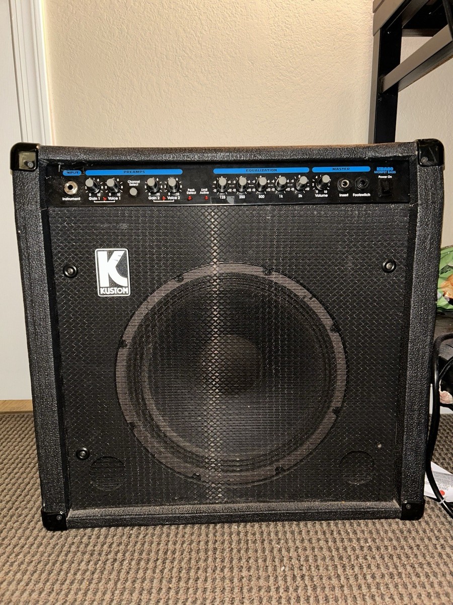 Kustom KBA80 MOSFET bass amplifier | eBay