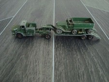 Matchbox Army Vehicles Thornycroft Antar Tank Transporter / M3 Personnel Carrier