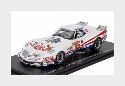 1:43 EDICOLA Chevrolet Corvette Stingray #76 Le Mans 1976 Greenwood JP24hLM028 M