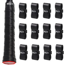 12 Pack Tennis Racket Grip Tape, Precut Anti Slip Tennis Grip Tape, Absorbent