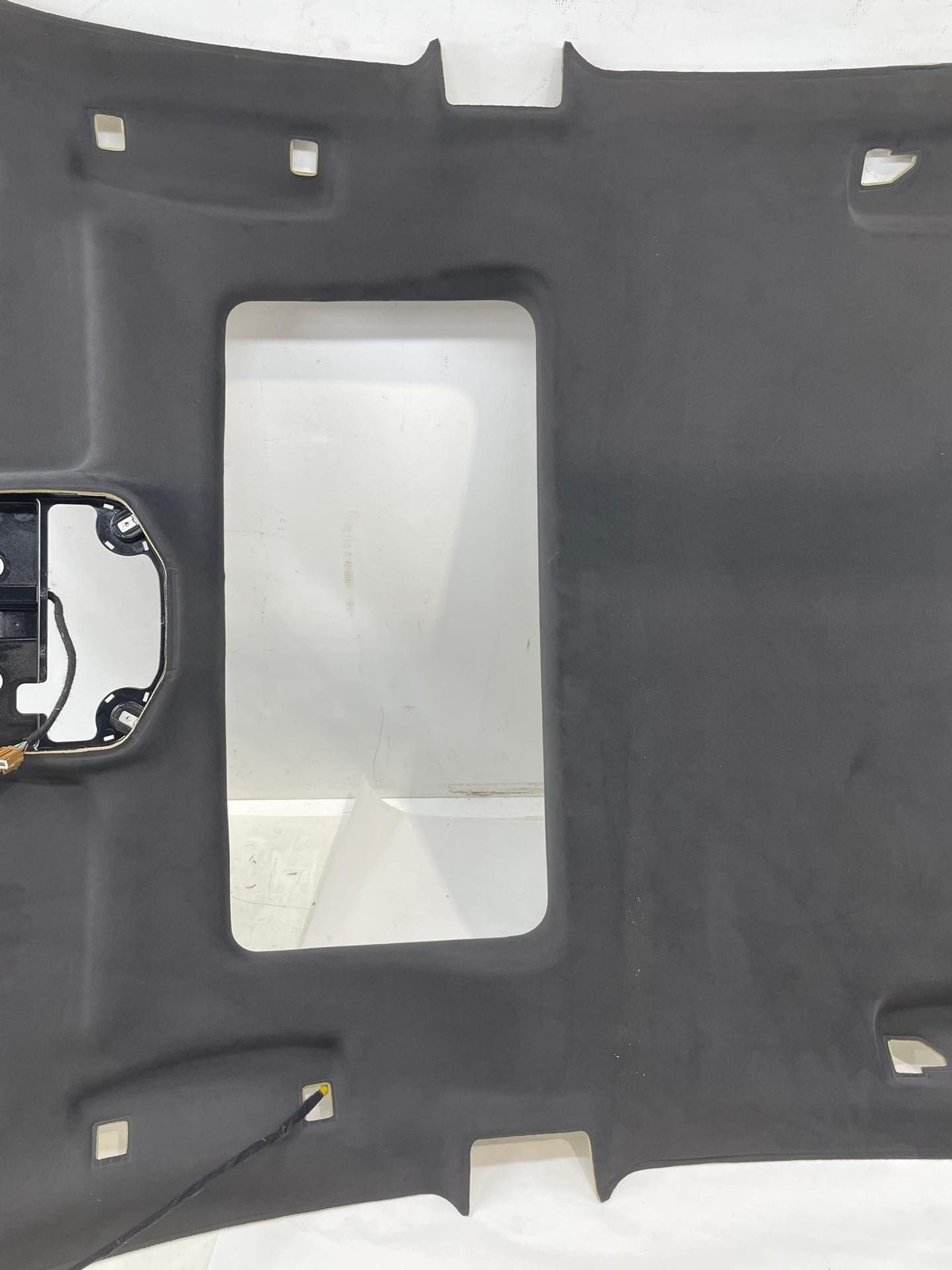 2014 Maserati Quattroporte S Upper Roof Overhead Headliner Black W/ Harness OEM