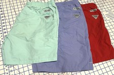 Columbia PFG Swim Trunk Shorts Mens L Packable Lined 2x Omni-shade 2x Lot 3