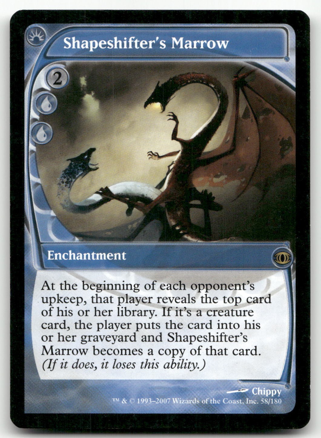 Shapeshifter's Marrow 58 Rare Future Sight Magic: The Gathering Lightly Played