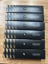 6 Boxes 60 Capsules Nespresso Vertuo Golden Caramel 7.77oz Mug Coffee Pods