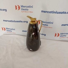 Thermos Vintage Design Aldo Turà Per Macabo Pergamena Marrone Anni 50 Originale