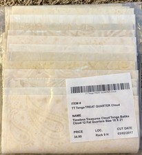 Timeless Treasures Tonga Treats Cloud Batiks 12 Fat Quarters Precut Bundle