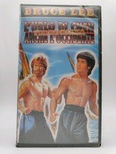 VHS L'URLO DI CHEN TERRORIZZA ANCHE L'OCCIDENTE Bruce Lee Chuck Norris video