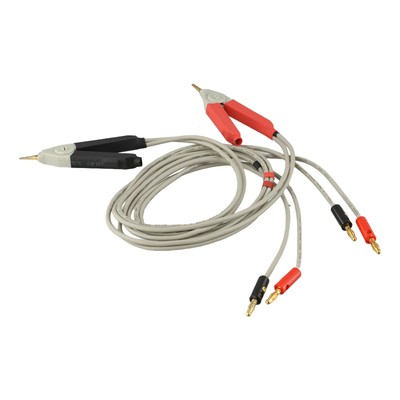 1/2 Zoll Clip Öffnung LCR Messgerät Prüfkabel mit vergoldetem Kelvin Clip