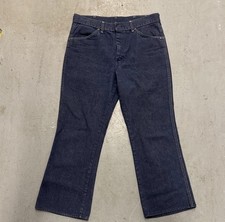Vintage 1970 s Farah Dark Blue Women's Jeans