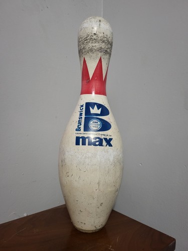 Rare Early 90's Brunswick Max Bowling Pin Wibc/Abc Approved