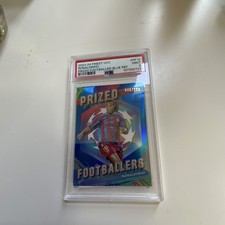 Topps 2023-24 Finest UEFA Prized Footballers Ronaldinho Blue Refractor PF-12 /1…