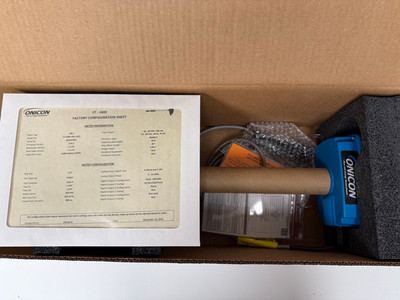 ONICON FT-3400-100-1A21 ELECTROMAGNETIC INSERTION FLOWMETER NEW OPEN BOX