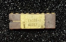 Early Rare Intel C8008-1 Purple Gold Stripe 7...