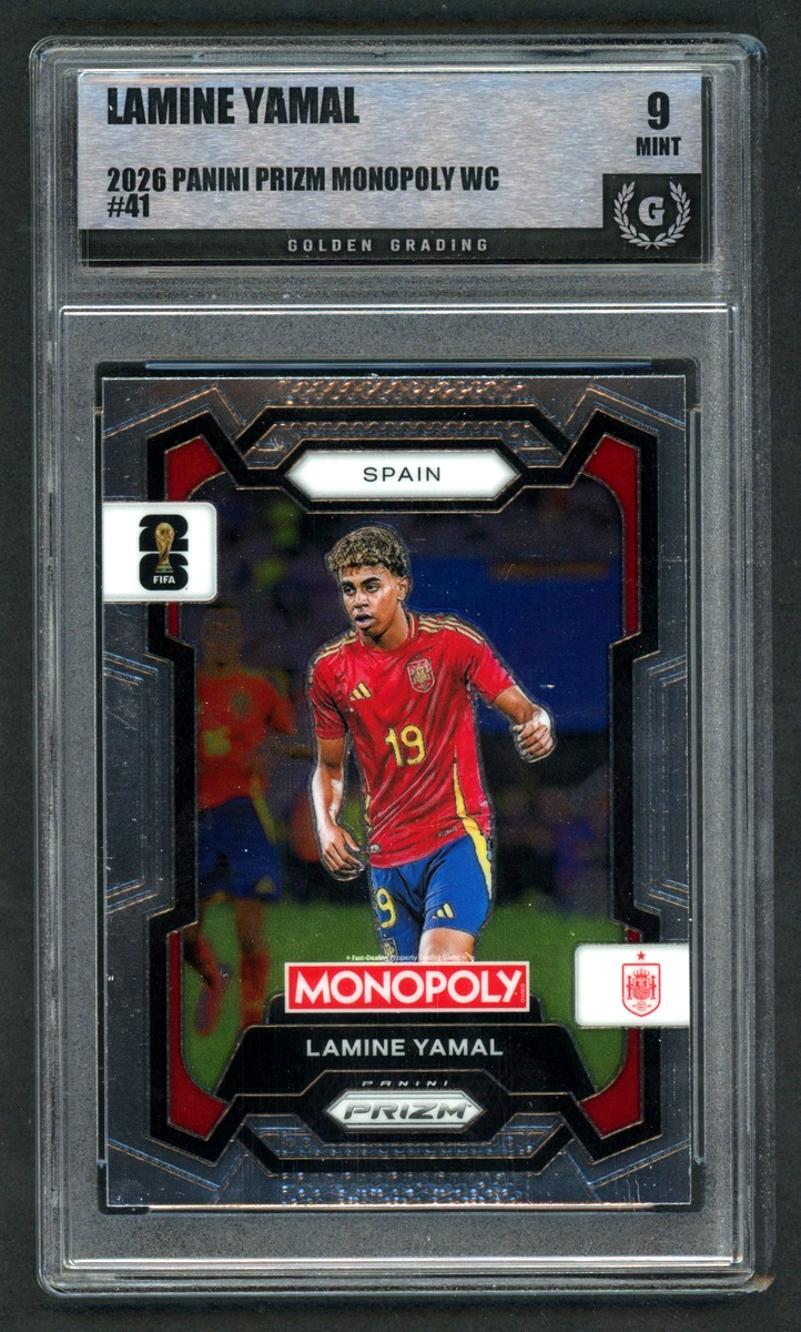2026 Panini Prizm Monopoly FIFA World Cup Lamine Yamal Spain #41