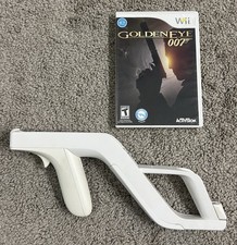 GoldenEye 007 With Wii Zapper Gun (Nintendo Wii, 2010) Complete CIB